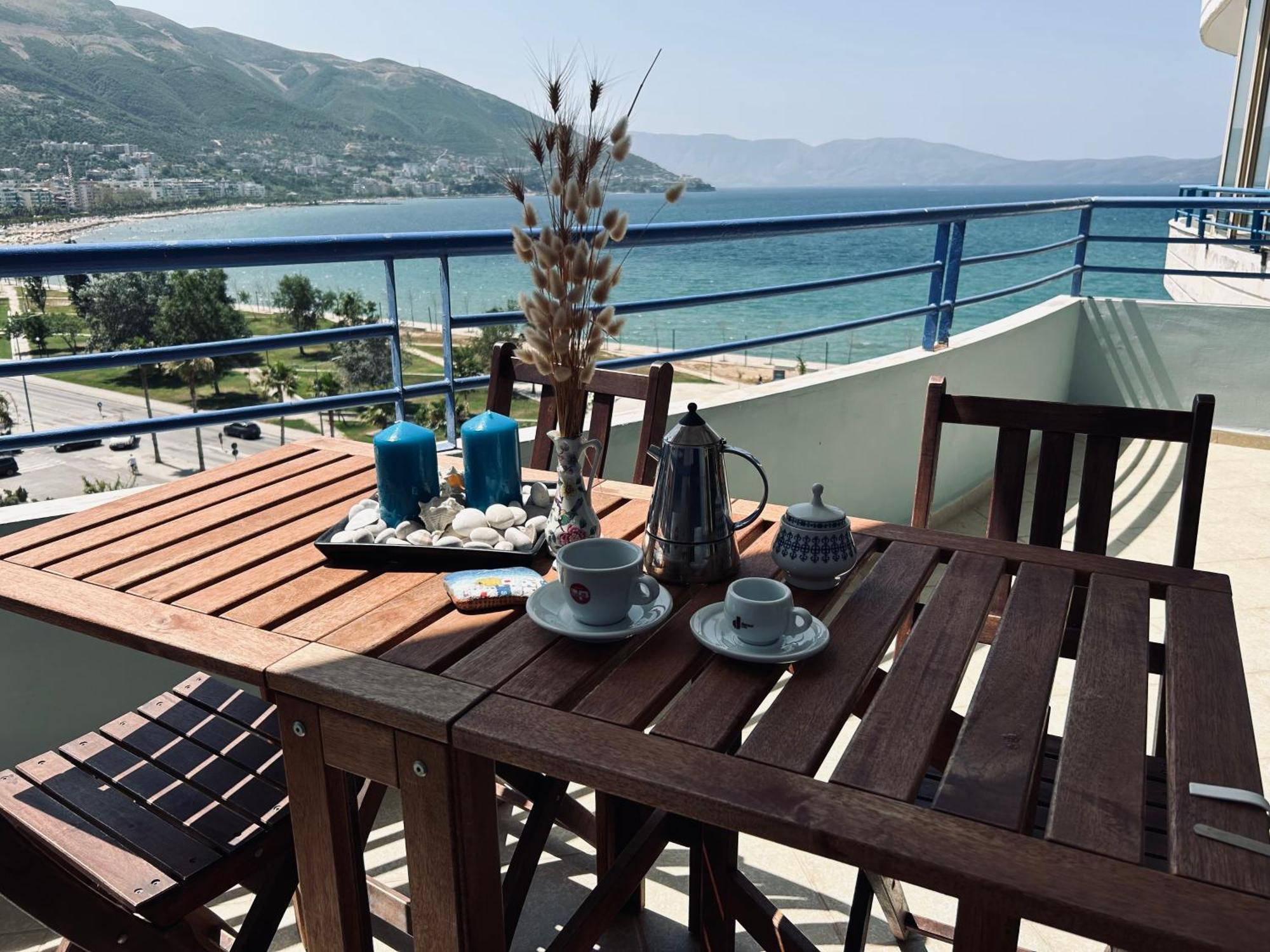Apartamento Casa con vista mare Vlorë Exterior foto